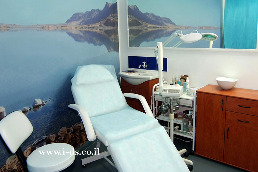 תכנון ועיצוב "חנות קוסמטיקה" של ים המלח.אירנה פטרושקו אדריכלית פנים. עיצוב ותכנון מקומות ציבוריים